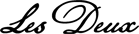 Les deux black logo